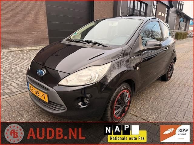 Zwart Occasion 2010 Ford Ka Cool & Sound Edition Hatchback | € 2.495 (Goede deal) - Afbeelding 1/4