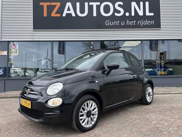 Zwart Gebruikt 2019 Fiat 500C Young Cabriolet | € 11.499 (Eerlijke prijs) - Afbeelding 1/4