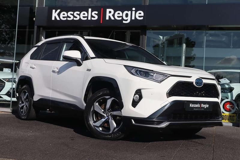 Wit Gebruikt 2021 Toyota RAV4 Hybrid SUV | € 34.950 (Eerlijke prijs) - Afbeelding 1/4