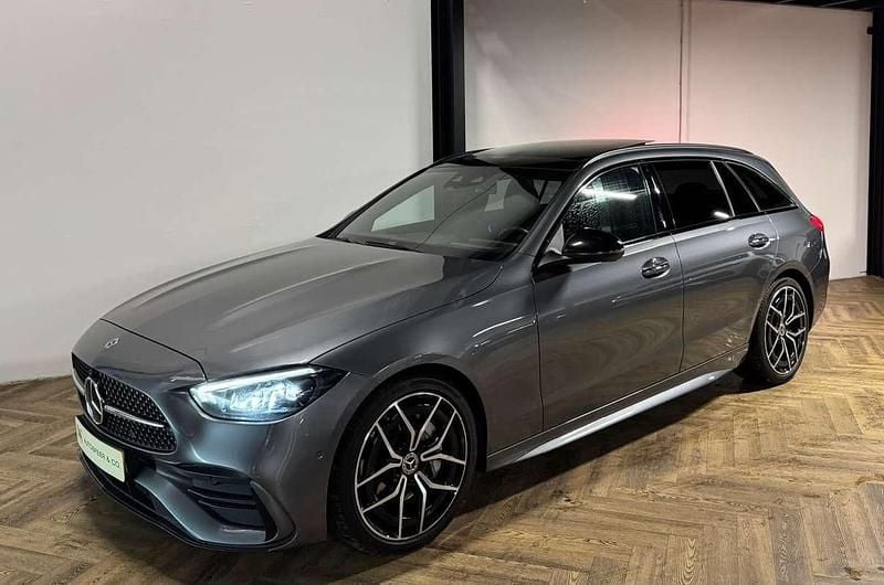 Occasion Mercedes C220 AMG line 220 PK (161 kW) 2023 Grijs Sedan