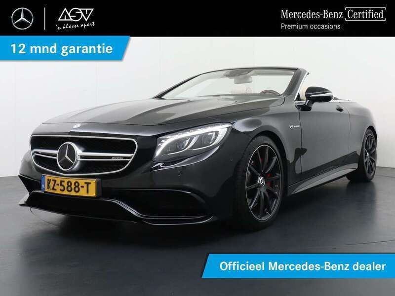 Zwart Gebruikt 2017 Mercedes S63 AMG AMG Cabriolet | € 104.840 (Duur) - Afbeelding 1/4
