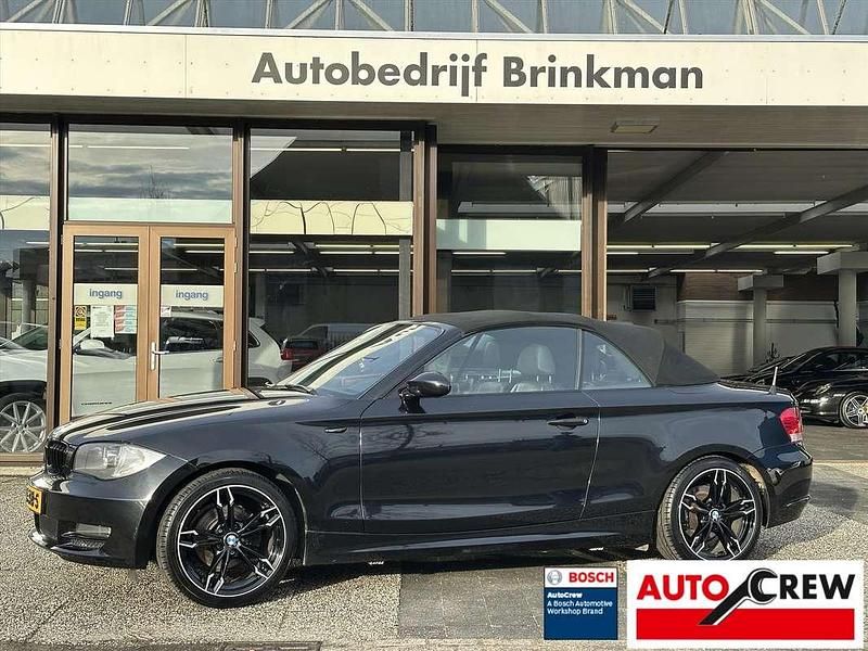 Zwart Occasion 2008 BMW 118 Cabriolet Cabriolet | € 9.950 (Duur) - Afbeelding 1/4