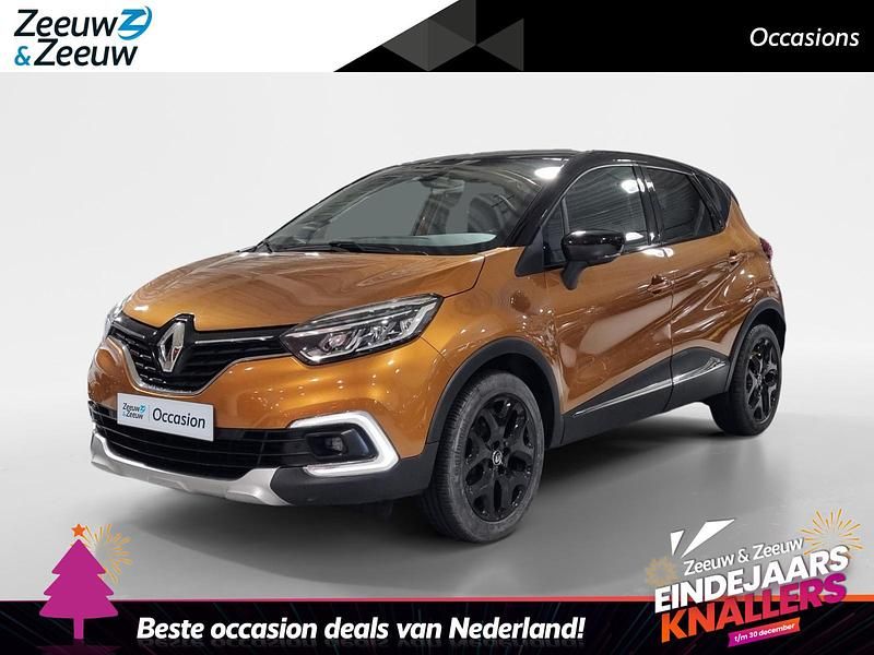 Zwart Gebruikt 2018 Renault Captur Intens SUV | € 11.740 (Eerlijke prijs) - Afbeelding 1/4