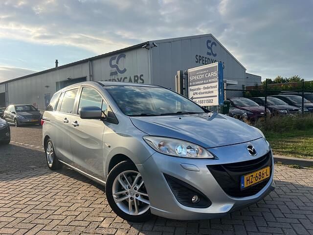 Blauw Gebruikt 2010 Mazda 5 MPV | € 3.949 - Afbeelding 1/4