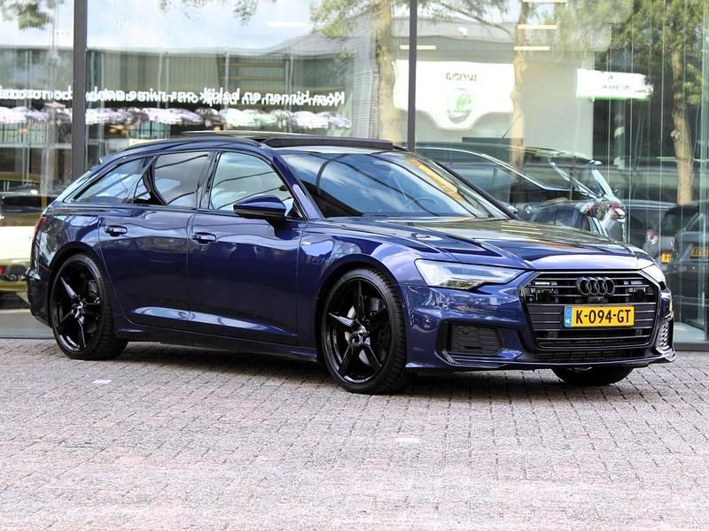 Blauw Gebruikt 2019 Audi A6 S-Line Sedan | € 55.945 - Afbeelding 1/1