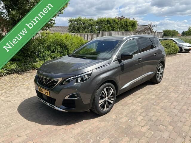 Grijs Gebruikt 2020 Peugeot 5008 GT-line MPV | € 25.950 (Eerlijke prijs) - Afbeelding 1/4