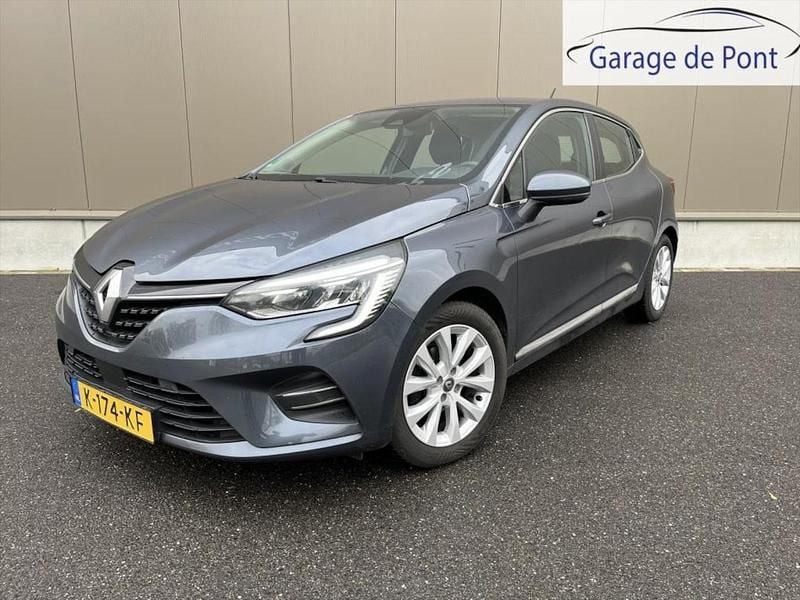 Grijs Gebruikt 2020 Renault Clio V Intens Hatchback | € 11.950 (Eerlijke prijs) - Afbeelding 1/4