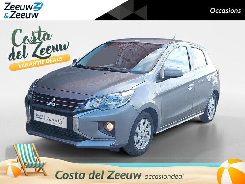 Grijs Gebruikt 2021 Mitsubishi Space Star Active Hatchback | € 11.695 (Eerlijke prijs) - Afbeelding 1/4