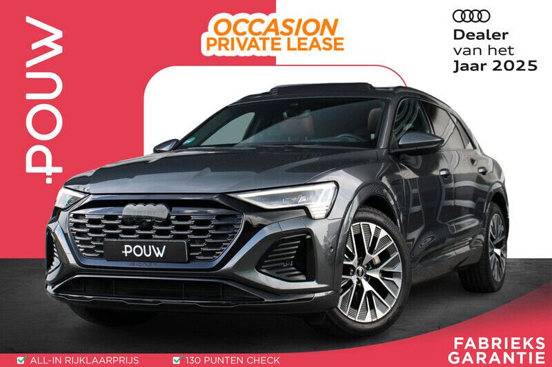 Grijs Gebruikt 2024 Audi Q8 e-tron S-Line SUV | € 78.900 (Duur) - Afbeelding 1/4