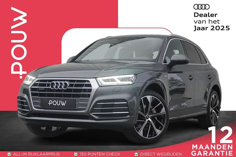 Grijs Gebruikt 2020 Audi Q5 S-Line SUV | € 37.900 (Eerlijke prijs) - Afbeelding 1/4
