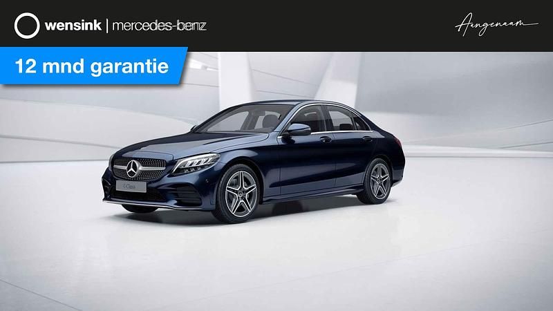 Blauw Gebruikt 2019 Mercedes C180 Business Sedan | € 24.850 (Eerlijke prijs) - Afbeelding 1/4