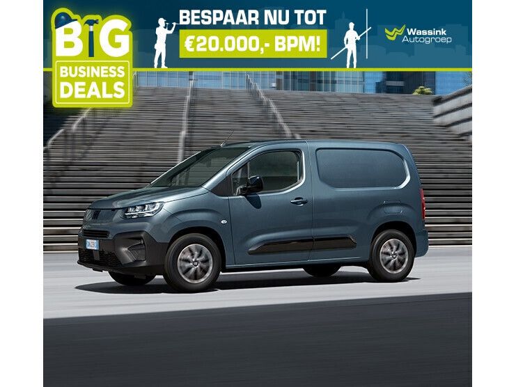 Volare blue (blauw metallic) Nieuw 2024 Fiat Doblò Comfort MPV | € 23.299 (Iets duurder) - Afbeelding 1/3
