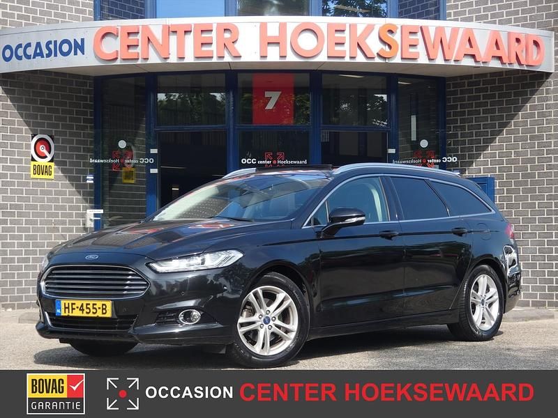 Zwart Gebruikt 2015 Ford Mondeo Titanium Stationwagen | € 11.940 (Eerlijke prijs) - Afbeelding 1/4