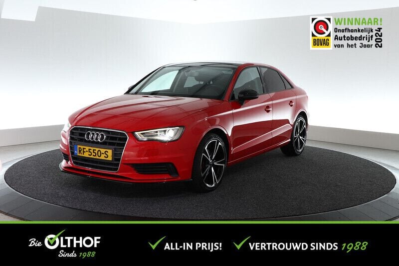Rood Gebruikt 2015 Audi A3 Ambition Sedan | € 17.000 (Eerlijke prijs) - Afbeelding 1/4