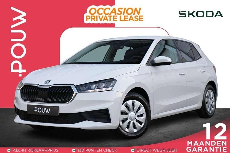 Wit Occasion 2022 Skoda Fabia Ambition Hatchback | € 15.950 (Eerlijke prijs) - Afbeelding 1/3
