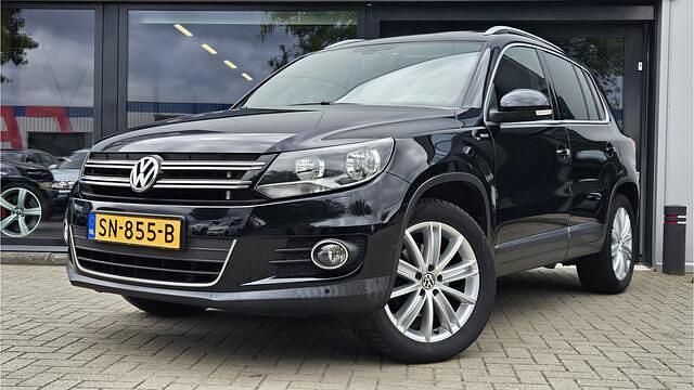 Zwart Gebruikt 2013 VW Tiguan Sport SUV | € 9.700 (Goede deal) - Afbeelding 1/4