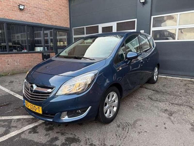 Blauw (metallic) Gebruikt 2017 Opel Meriva MPV | € 7.950 (Super prijs) - Afbeelding 1/4