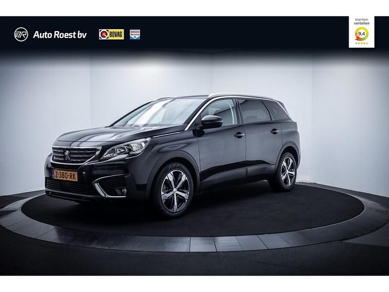Occasion Peugeot 5008 Premium 131 PK (96 kW) 2019 Zwart SUV