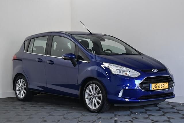 Blauw Gebruikt 2016 Ford B-MAX Titanium MPV | € 10.750 (Iets duurder) - Afbeelding 1/3