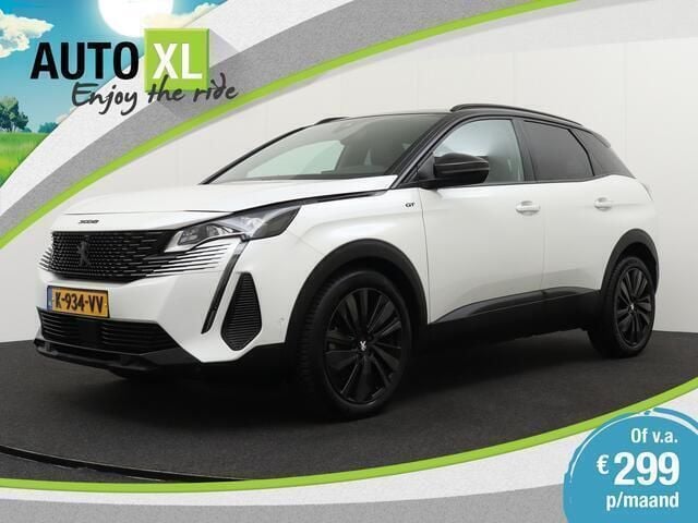 Wit Gebruikt 2021 Peugeot 3008 GT SUV | € 23.940 (Iets duurder) - Afbeelding 1/4