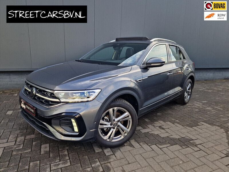 Grijs Gebruikt 2024 VW T-Roc R-line SUV | € 39.950 (Duur) - Afbeelding 1/4