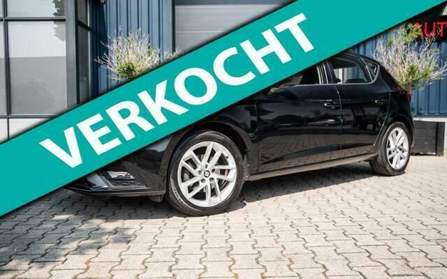 Zwart Gebruikt 2015 Seat Leon FR-Line Hatchback | € 10.950 (Eerlijke prijs) - Afbeelding 1/4