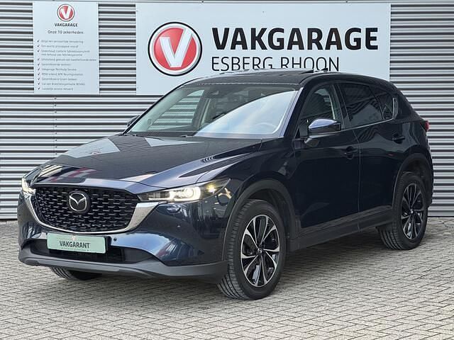 Blauw (metallic) Gebruikt 2022 Mazda CX-5 Luxury SUV | € 34.950 (Eerlijke prijs) - Afbeelding 1/4
