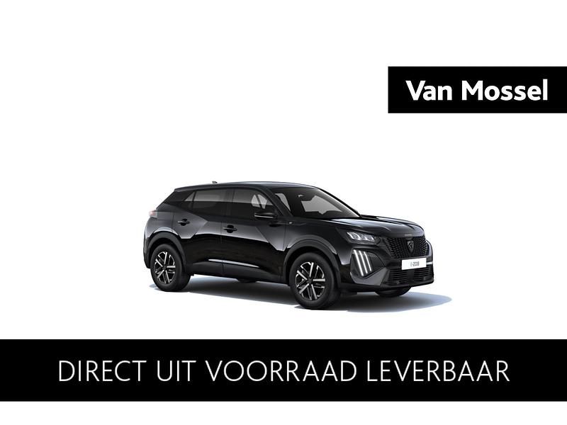 Zwart Nieuw 2025 Peugeot e-2008 Business-Line SUV | € 37.650 (Eerlijke prijs) - Afbeelding 1/4