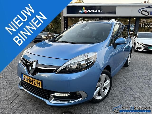 Blauw Gebruikt 2014 Renault Grand Scénic III MPV | € 9.950 - Afbeelding 1/4