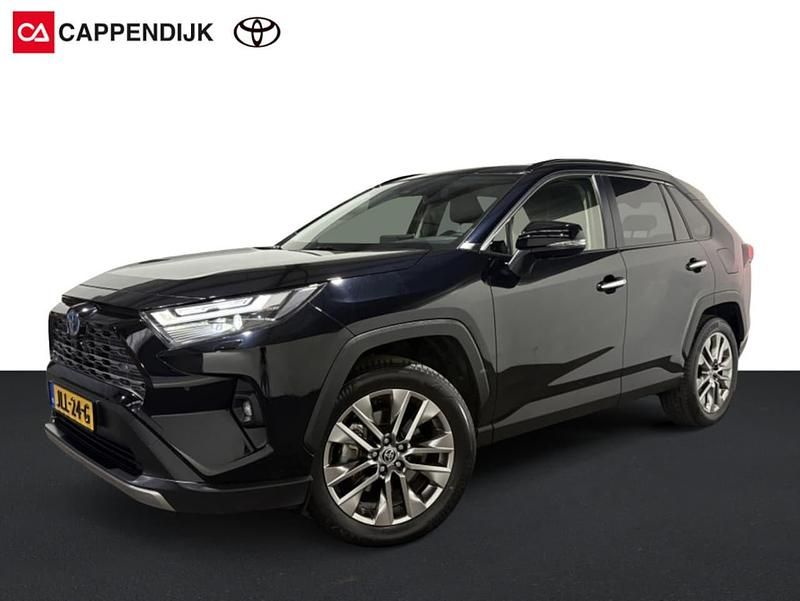 Zwart Occasion 2022 Toyota RAV4 Hybrid Executive SUV | € 39.499 (Eerlijke prijs) - Afbeelding 1/4