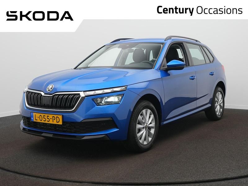 Blauw, metallic lak Gebruikt 2021 Skoda Kamiq Business Line SUV | € 16.900 (Eerlijke prijs) - Afbeelding 1/4