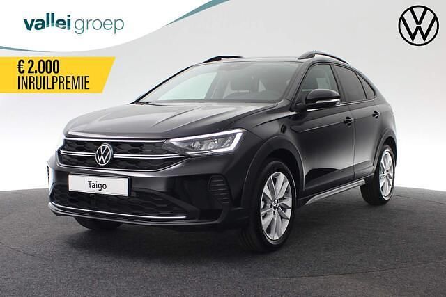 Zwart Nieuw 2025 VW Taigo Edition SUV | € 33.995 (Iets duurder) - Afbeelding 1/4