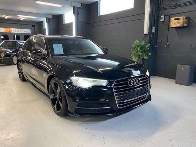 Zwart Gebruikt 2016 Audi A6 S-Line Stationwagen | € 16.500 (Eerlijke prijs) - Afbeelding 1/4