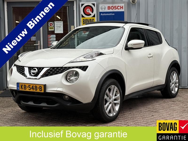 Wit Occasion 2016 Nissan Juke N-Connecta SUV | € 11.950 (Iets duurder) - Afbeelding 1/4