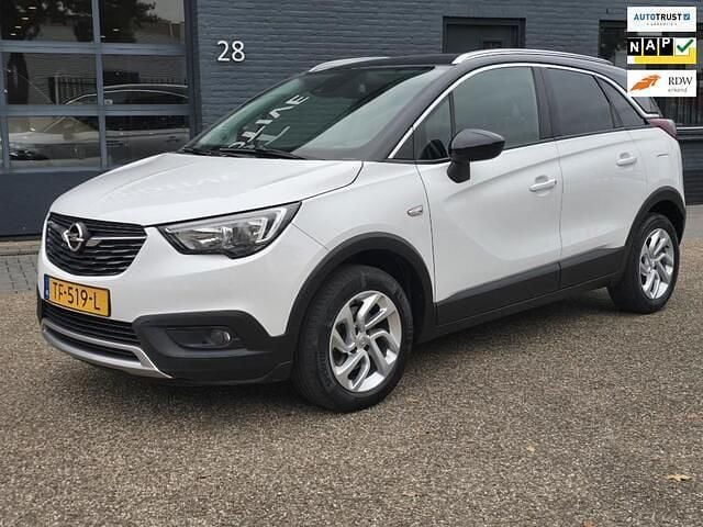 Wit Gebruikt 2018 Opel Crossland X Innovation SUV | € 10.950 (Goede deal) - Afbeelding 1/4