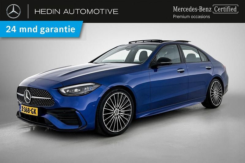 Occasion Mercedes C200 AMG line 204 PK (150 kW) 2022 Blauw Sedan