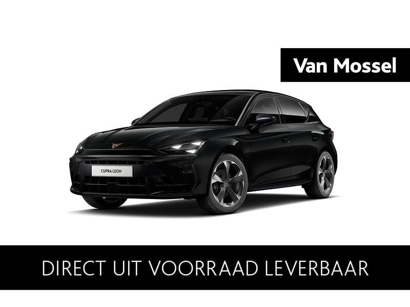 Zwart Nieuw 2025 Cupra Leon Hatchback | € 47.420 (Iets duurder) - Afbeelding 1/4