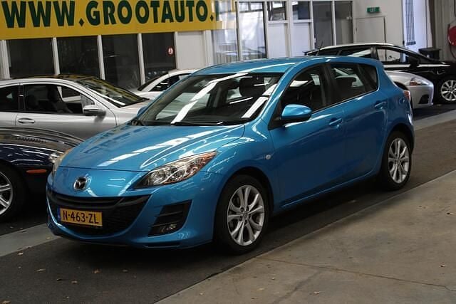 Blauw Gebruikt 2010 Mazda 3 Hatchback | € 6.944 (Eerlijke prijs) - Afbeelding 1/4