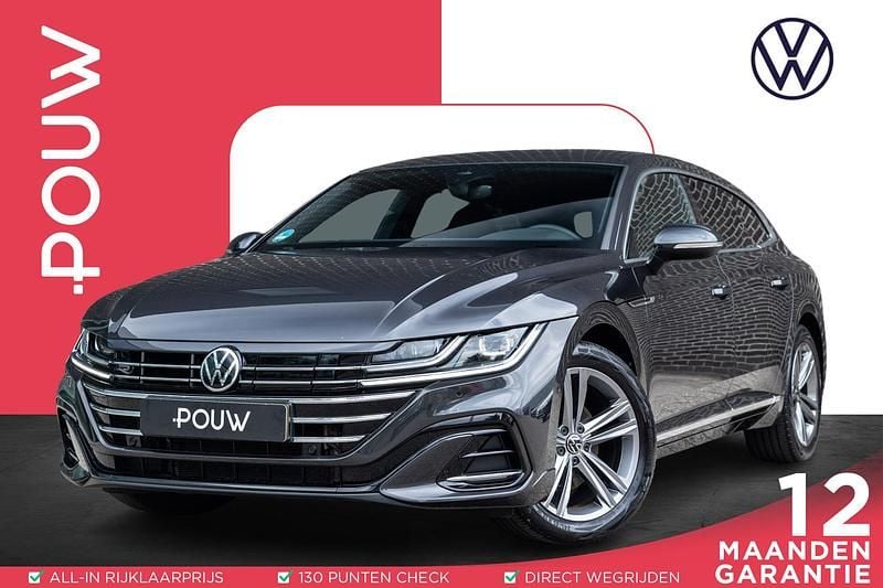 Grijs Gebruikt 2022 VW Arteon Elegance Stationwagen | € 31.450 (Eerlijke prijs) - Afbeelding 1/4