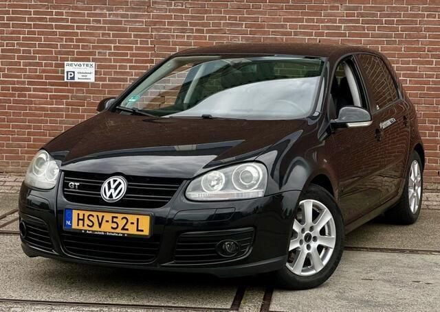 Zwart Gebruikt 2006 VW Golf V GT Hatchback | € 4.450 (Eerlijke prijs) - Afbeelding 1/4
