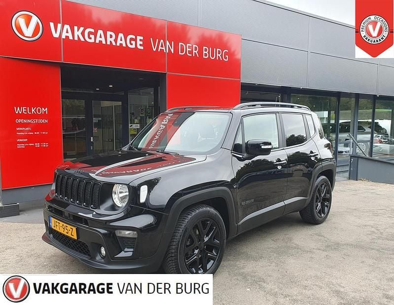 Zwart Gebruikt 2022 Jeep Renegade Night Eagle SUV | € 20.950 (Eerlijke prijs) - Afbeelding 1/4