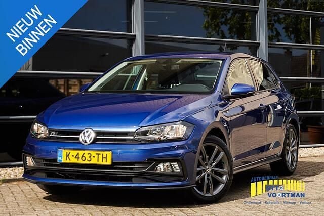 Blauw Gebruikt 2021 VW Polo Highline Hatchback | € 14.249 (Eerlijke prijs) - Afbeelding 1/4