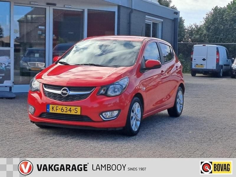 Rood Gebruikt 2016 Opel Karl Innovation Hatchback | € 8.000 (Goede deal) - Afbeelding 1/4