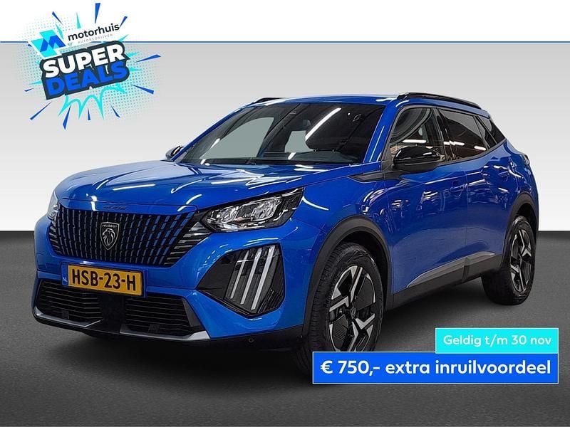Blauw Gebruikt 2024 Peugeot 2008 Allure SUV | € 22.440 (Goede deal) - Afbeelding 1/4