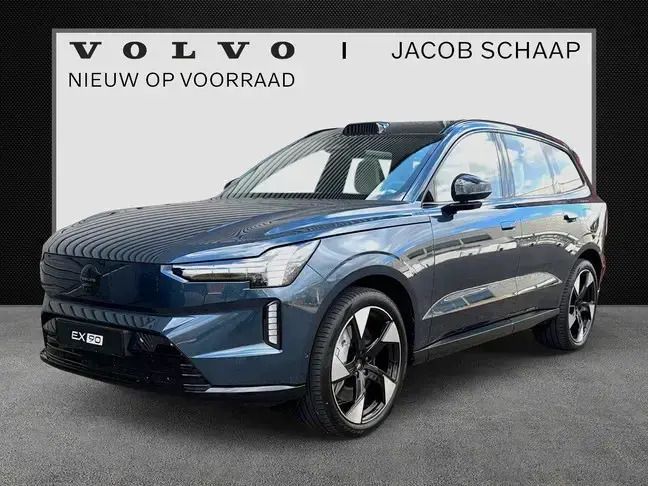 Blauw, metallic lak Nieuw 2024 Volvo EX90 Performance SUV | € 116.560 (Iets duurder) - Afbeelding 1/4