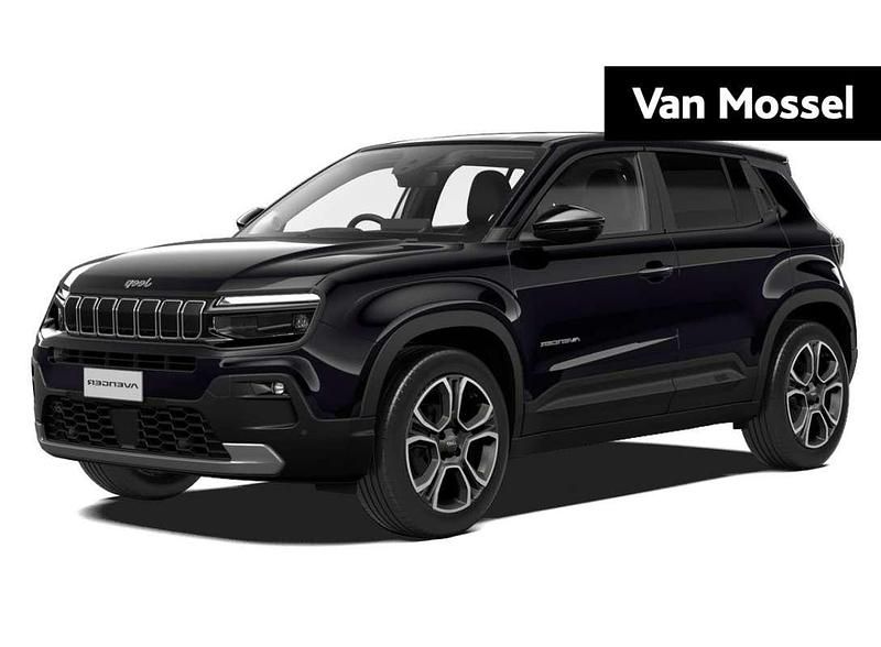 Zwart Nieuw 2025 Jeep Avenger Summit SUV | € 36.995 (Eerlijke prijs) - Afbeelding 1/4