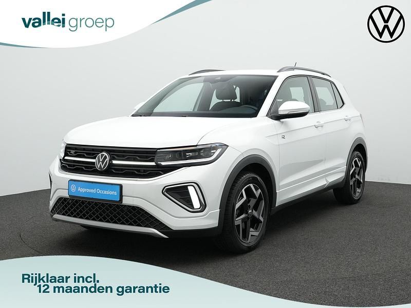 Wit Gebruikt 2025 VW T-Cross R-line Edition SUV | € 35.300 (Duur) - Afbeelding 1/4