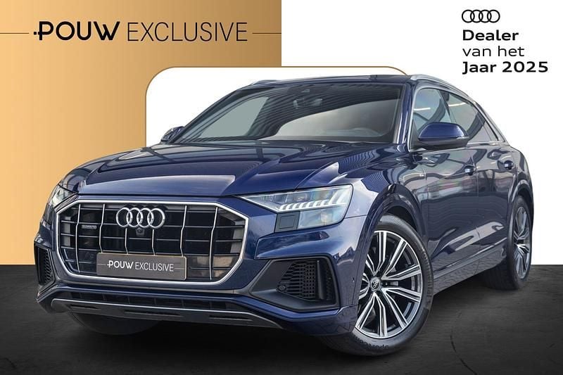 Blauw Occasion 2019 Audi Q8 Proline SUV | € 51.900 (Super prijs) - Afbeelding 1/4