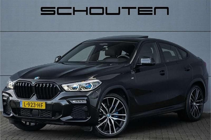 Zwart Gebruikt 2021 BMW X6 Executive SUV | € 67.900 (Super prijs) - Afbeelding 1/3
