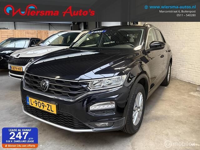 Zwart Occasion 2021 VW T-Roc Style SUV | € 18.450 (Super prijs) - Afbeelding 1/4